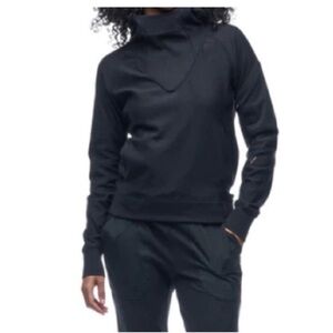 Indyeva black hooded sweatshirt small